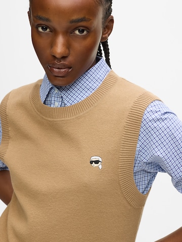 Karl Lagerfeld Neuletoppi värissä ruskea