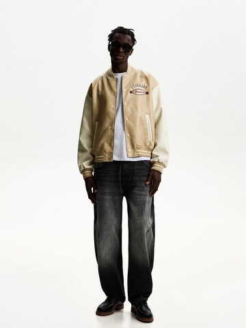 Veste mi-saison Bershka en beige