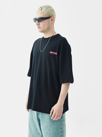 T-Shirt 'Dusty Miller' VAMOS CLO en noir