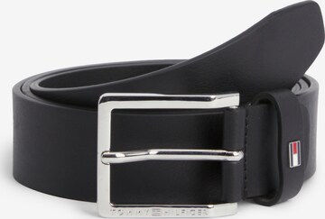 TOMMY HILFIGER Belt 'Oliver' in Black: front