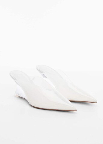 MANGO Mules 'Friday' in White