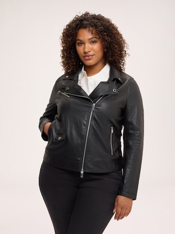 Veste mi-saison Fiorella Rubino en noir