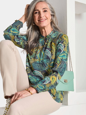 Goldner Blouse in Groen