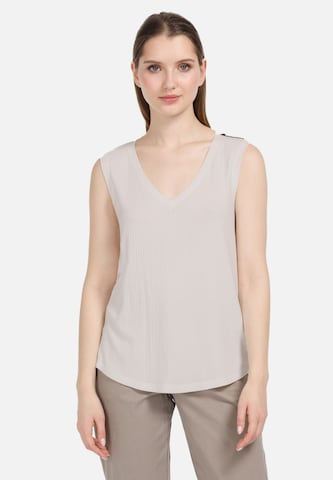 HELMIDGE Top in Beige: voorkant