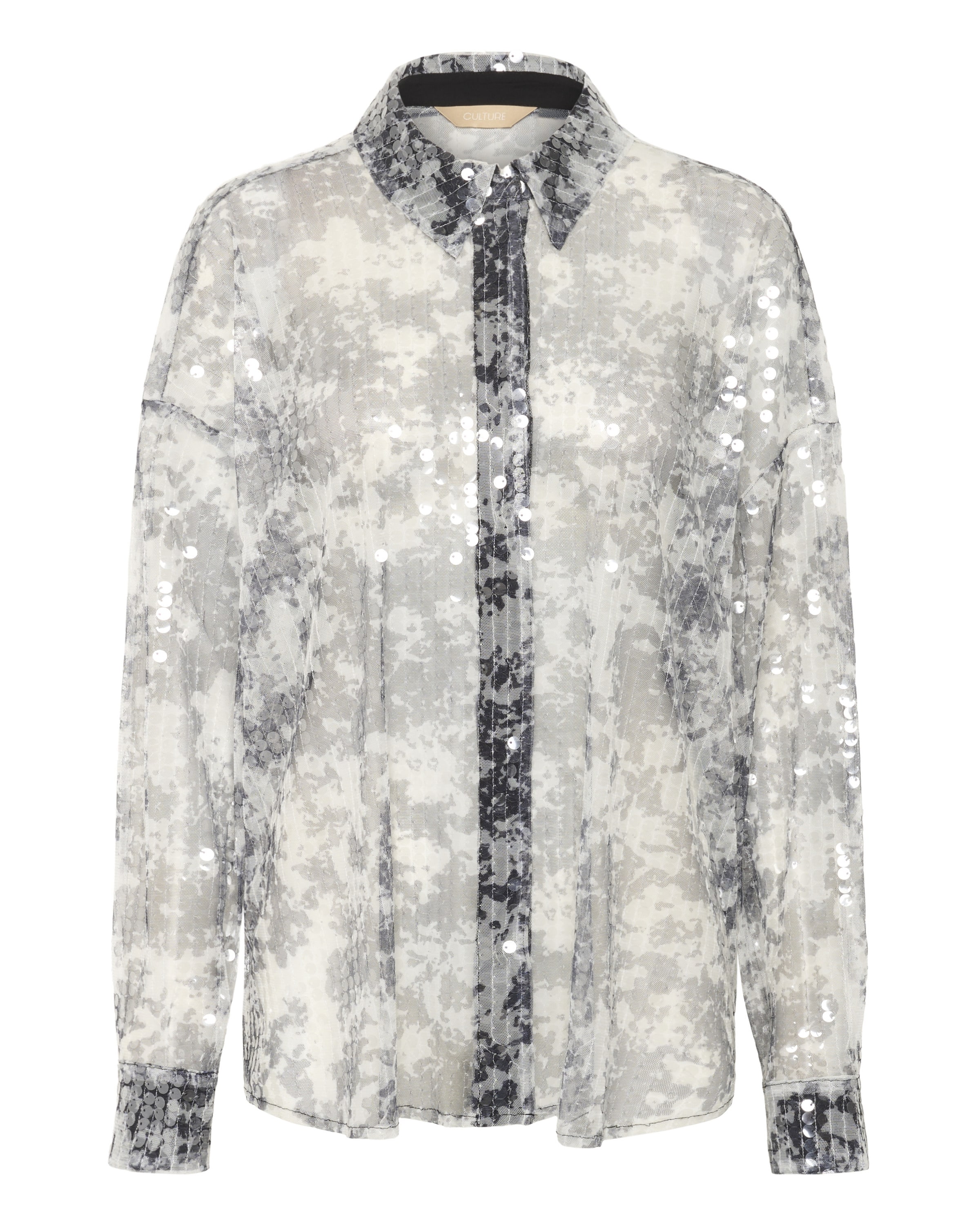 CULTURE Blouse 'Wilma' in Grey: front