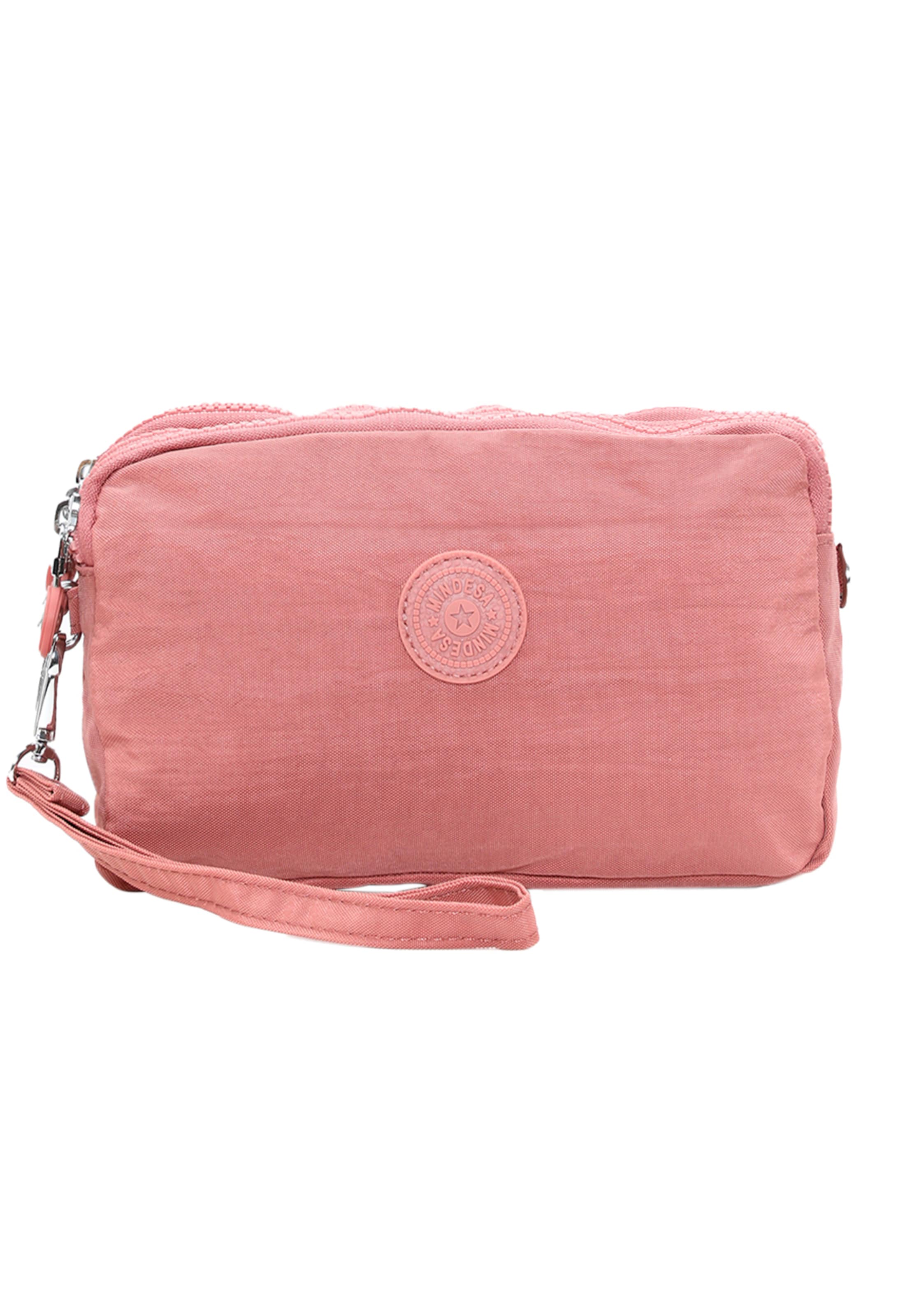 Mindesa - Mala de ombro em rosa: frente