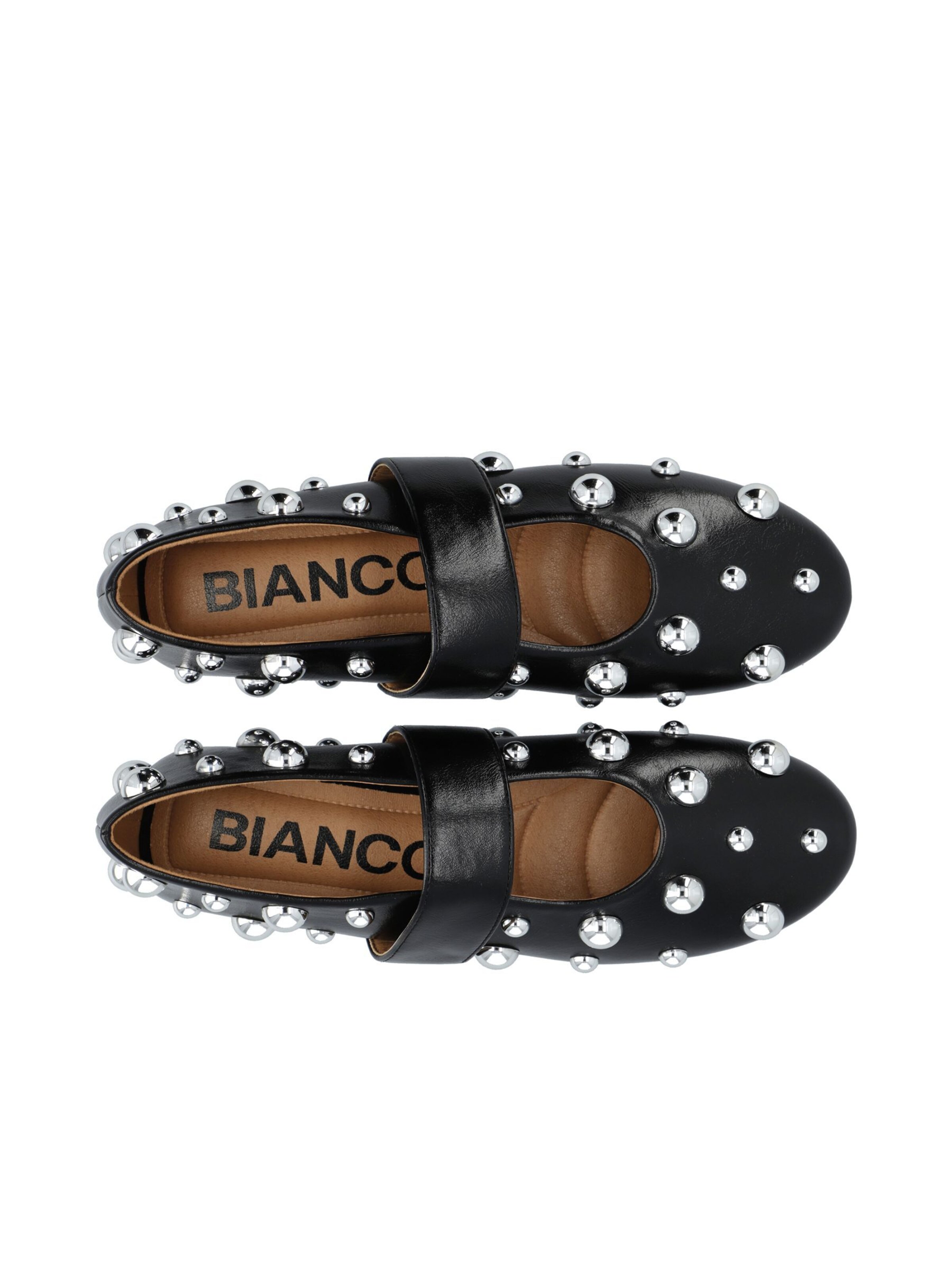 Bianco Ballerina 'Luna' in Zwart