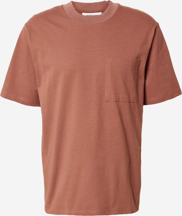 minimum T-Shirt 'Coon' in Braun: predná strana