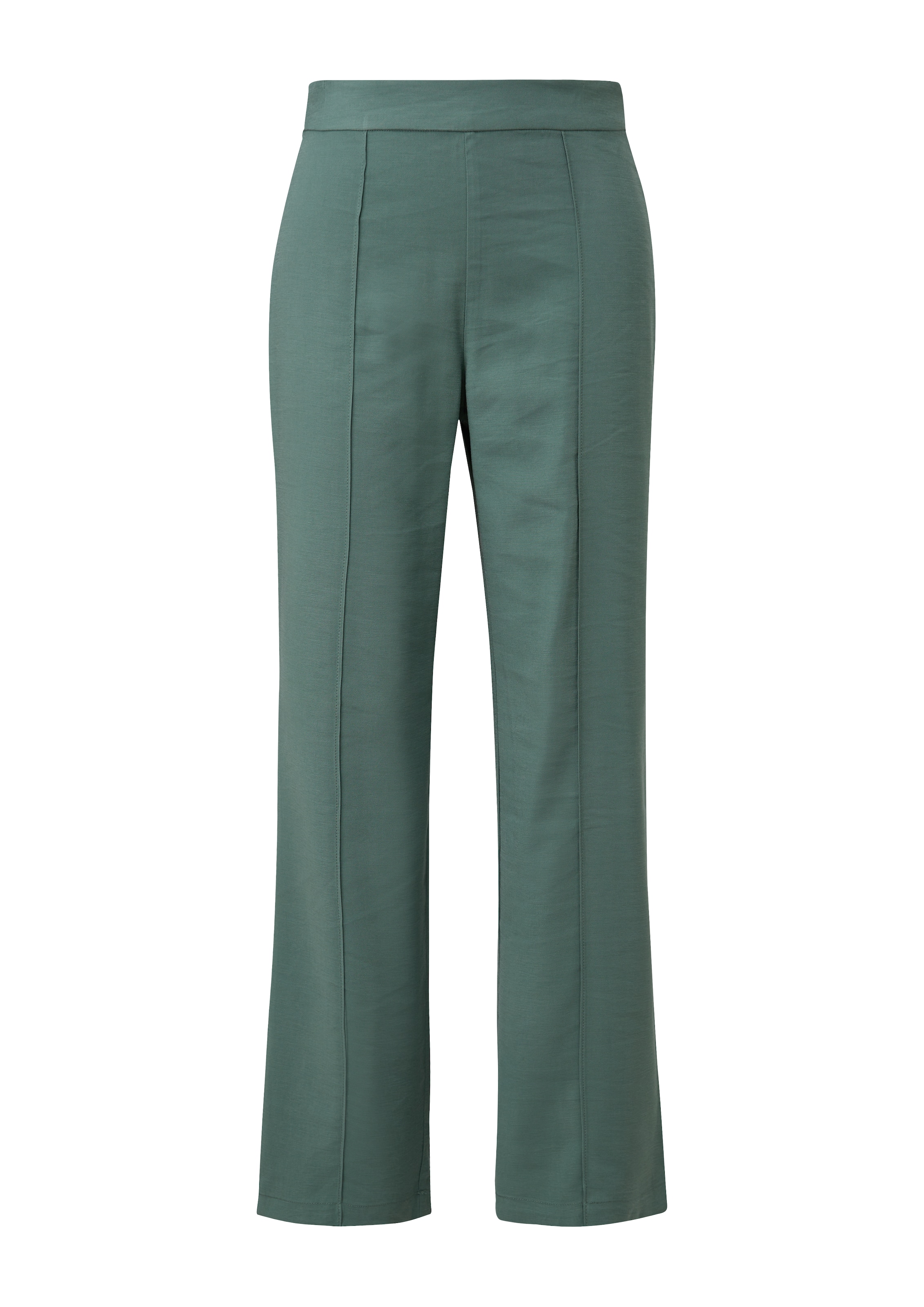 comma casual identity Loose fit Pants in Green: front