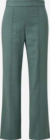 comma casual identity Loosefit Broek in Groen: voorkant