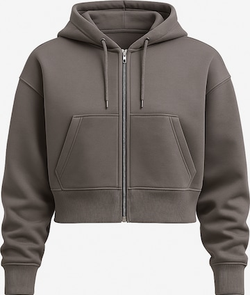 Justever Sweat jacket in Grey: front