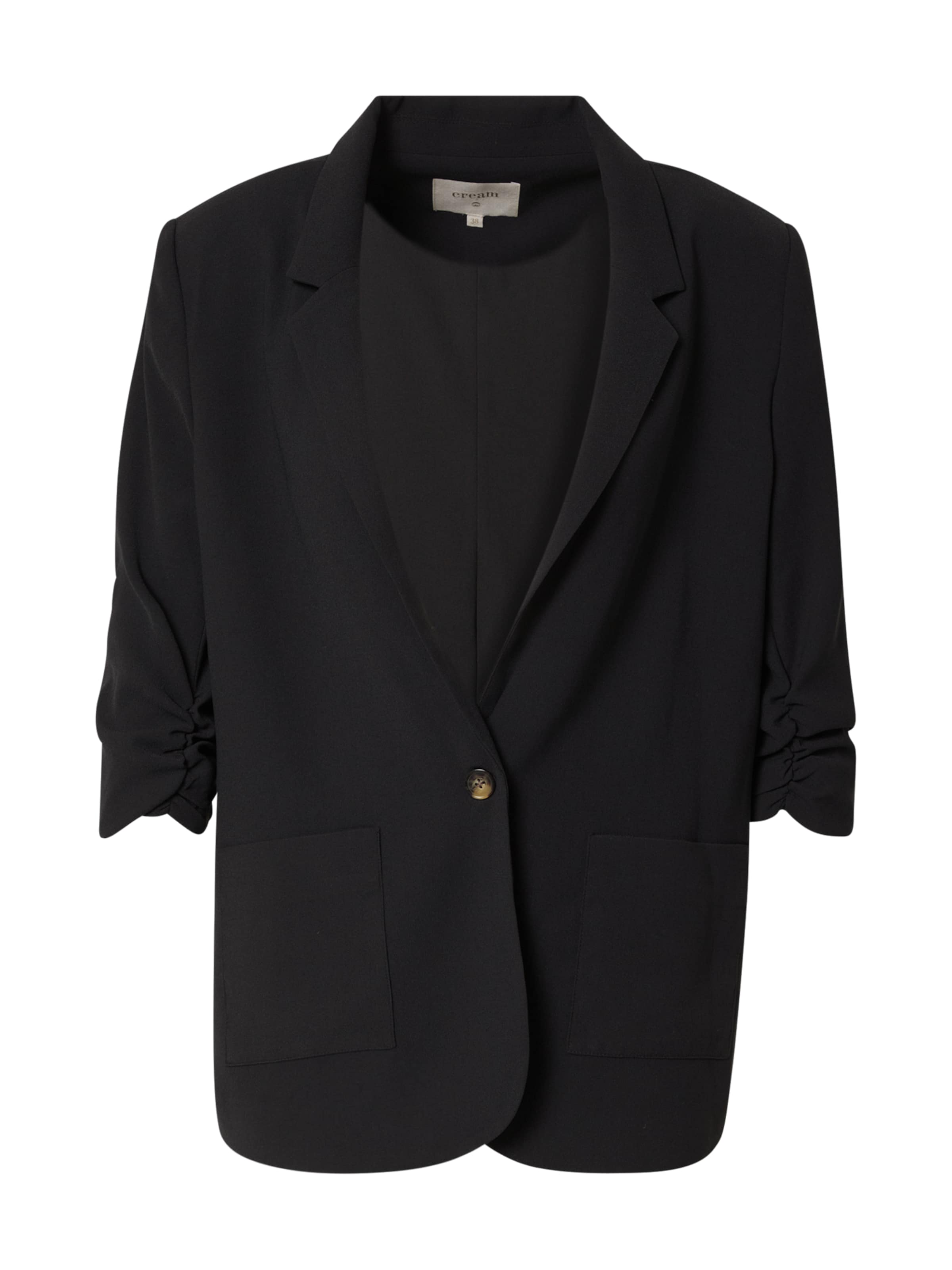 Cream Blazer 'Cocamia' i sort: forside