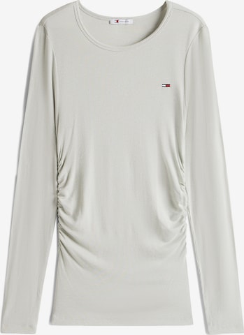 T-shirt Tommy Jeans en vert : devant