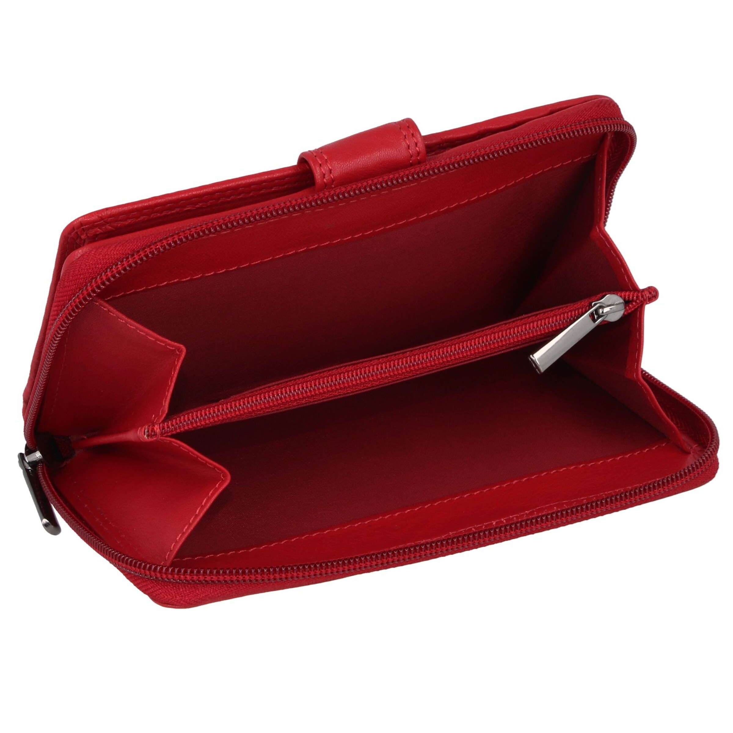 mano Portemonnee 'Donna Giulia' in Rood