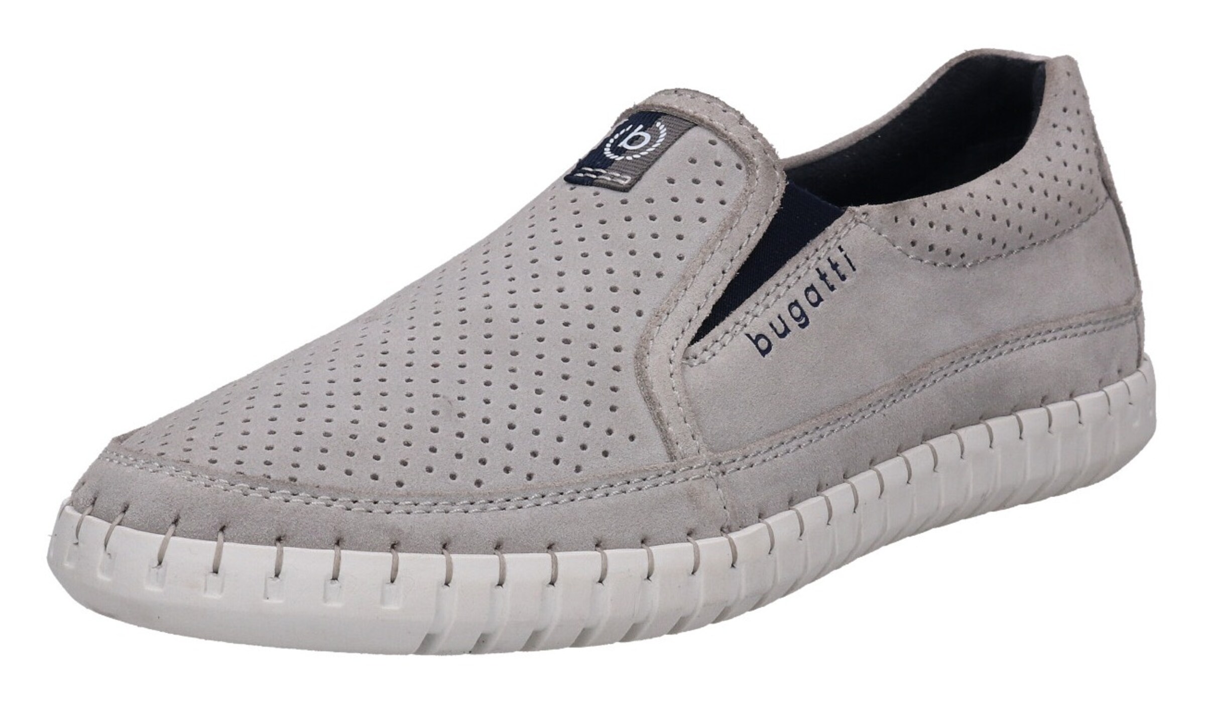 bugatti Slip On in Grau: Vorderseite