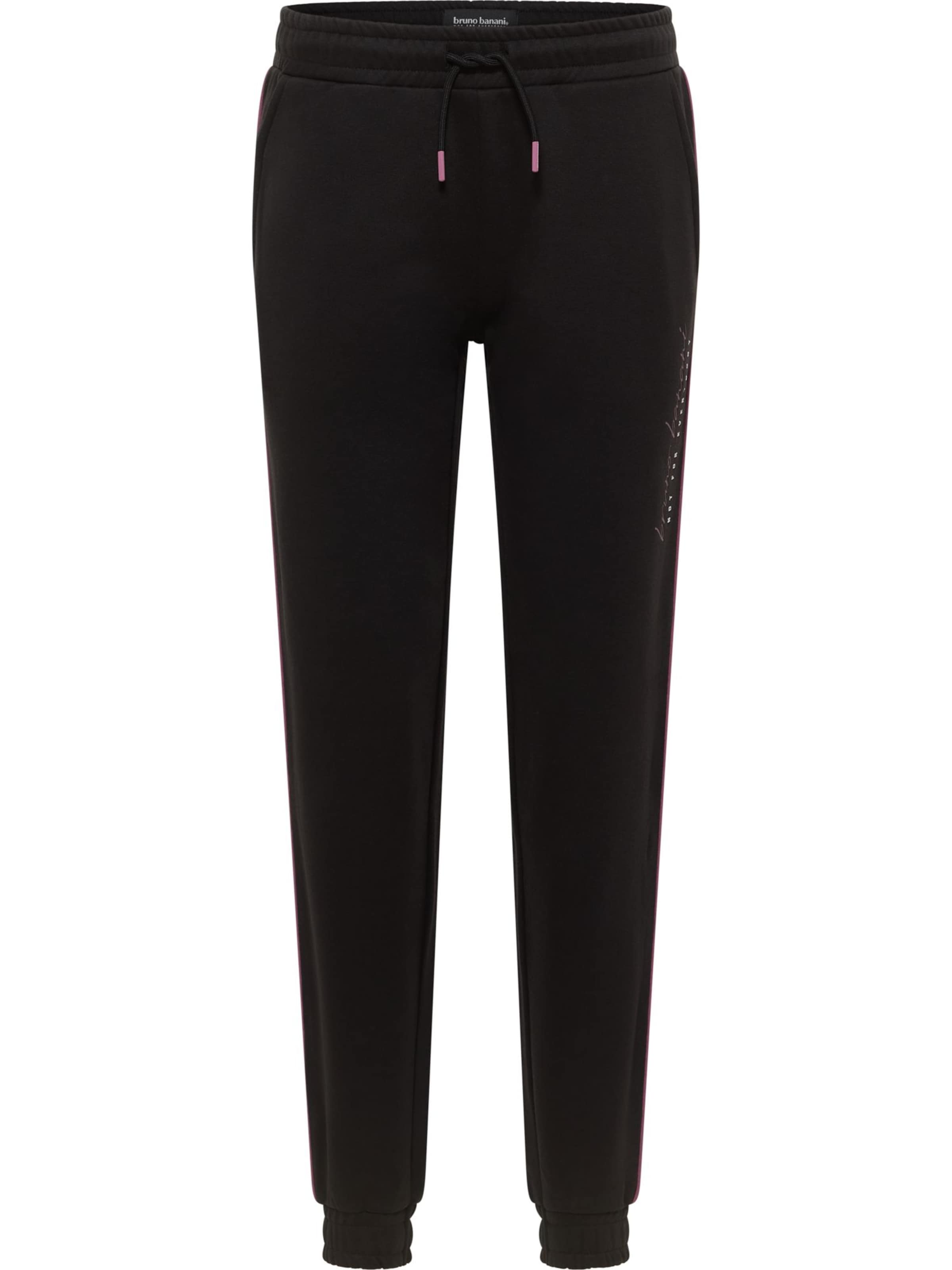 Regular Pantalon 'Convetry' Bruno Banani en noir : devant