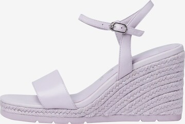 TAMARIS Sandalen met riem in Lila