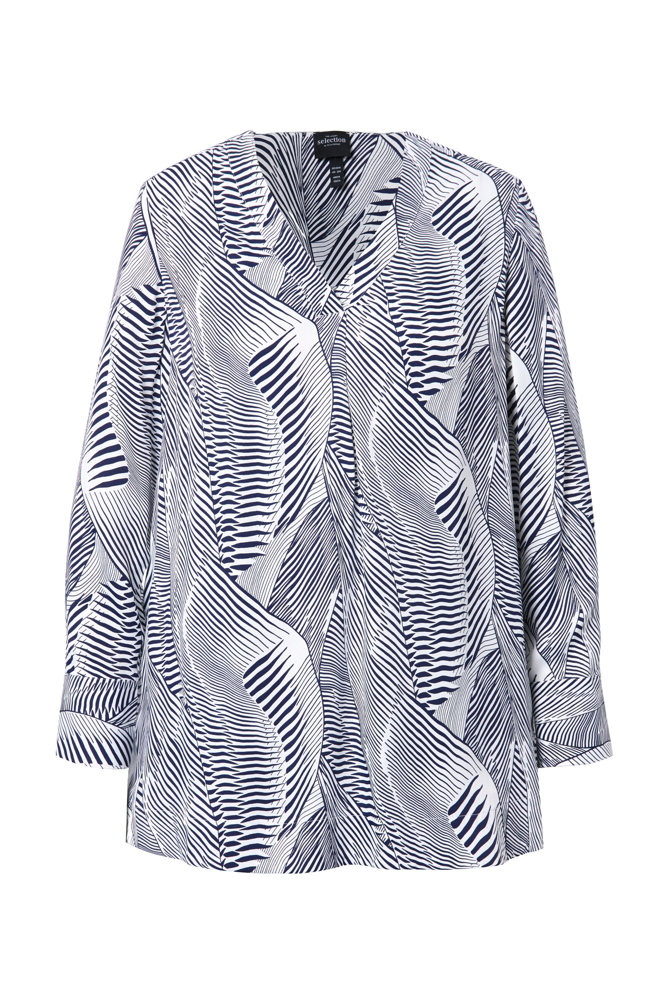 Ulla Popken Bluse in Weiß: Vorderseite