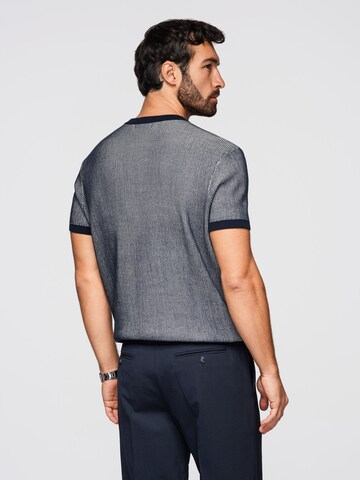 Ombre Shirt in Blauw