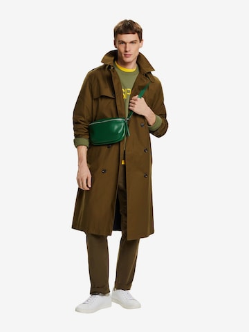 ESPRIT Between-Seasons Coat in Green