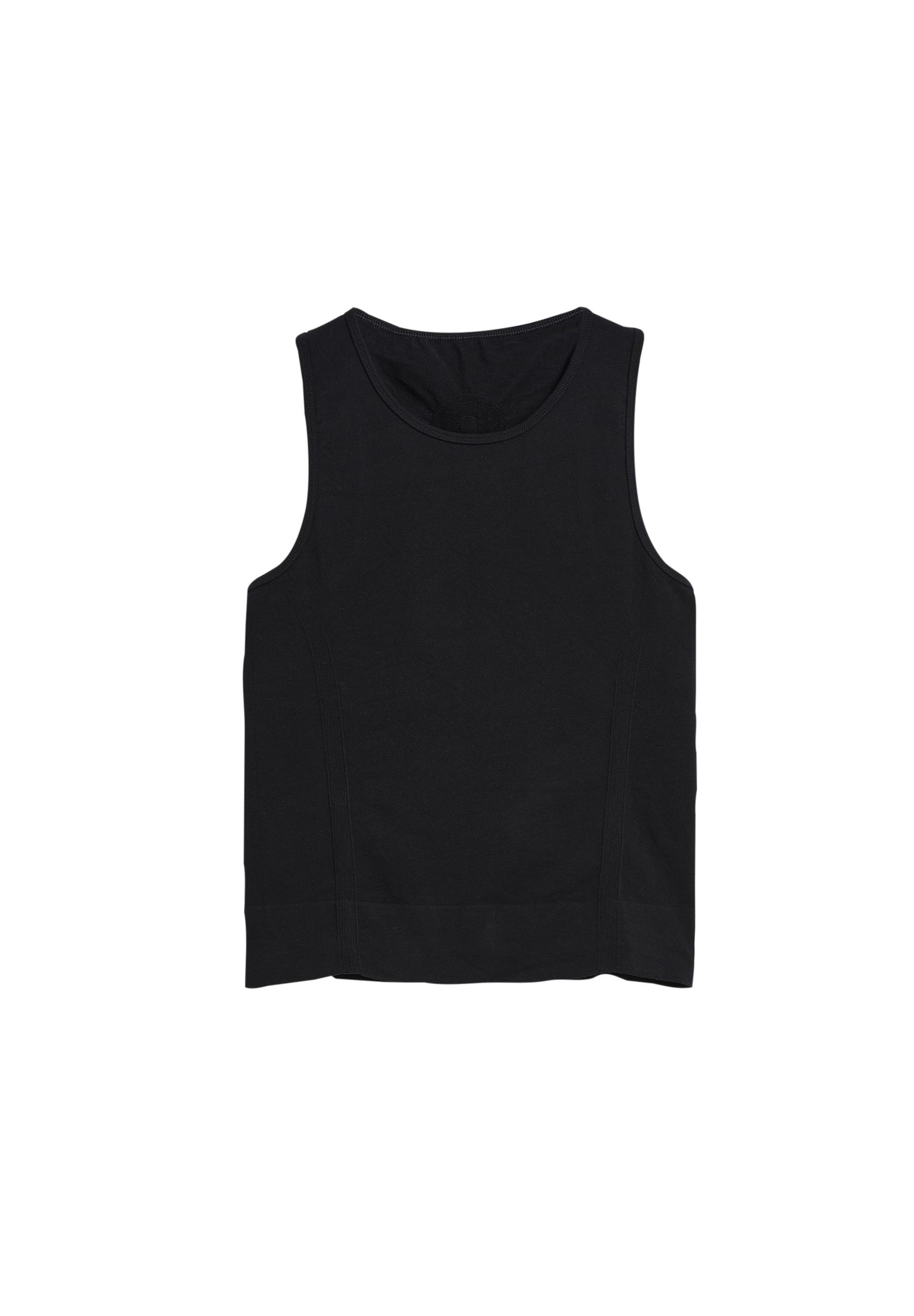 ARMEDANGELS Top SEAMLESS in Schwarz: Vorderseite