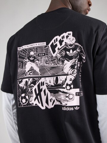 T-Shirt 'JAPAN MANGA' ADIDAS ORIGINALS en noir