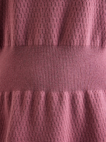 ABOUT YOU Pletené šaty 'Annelie' - Ružová