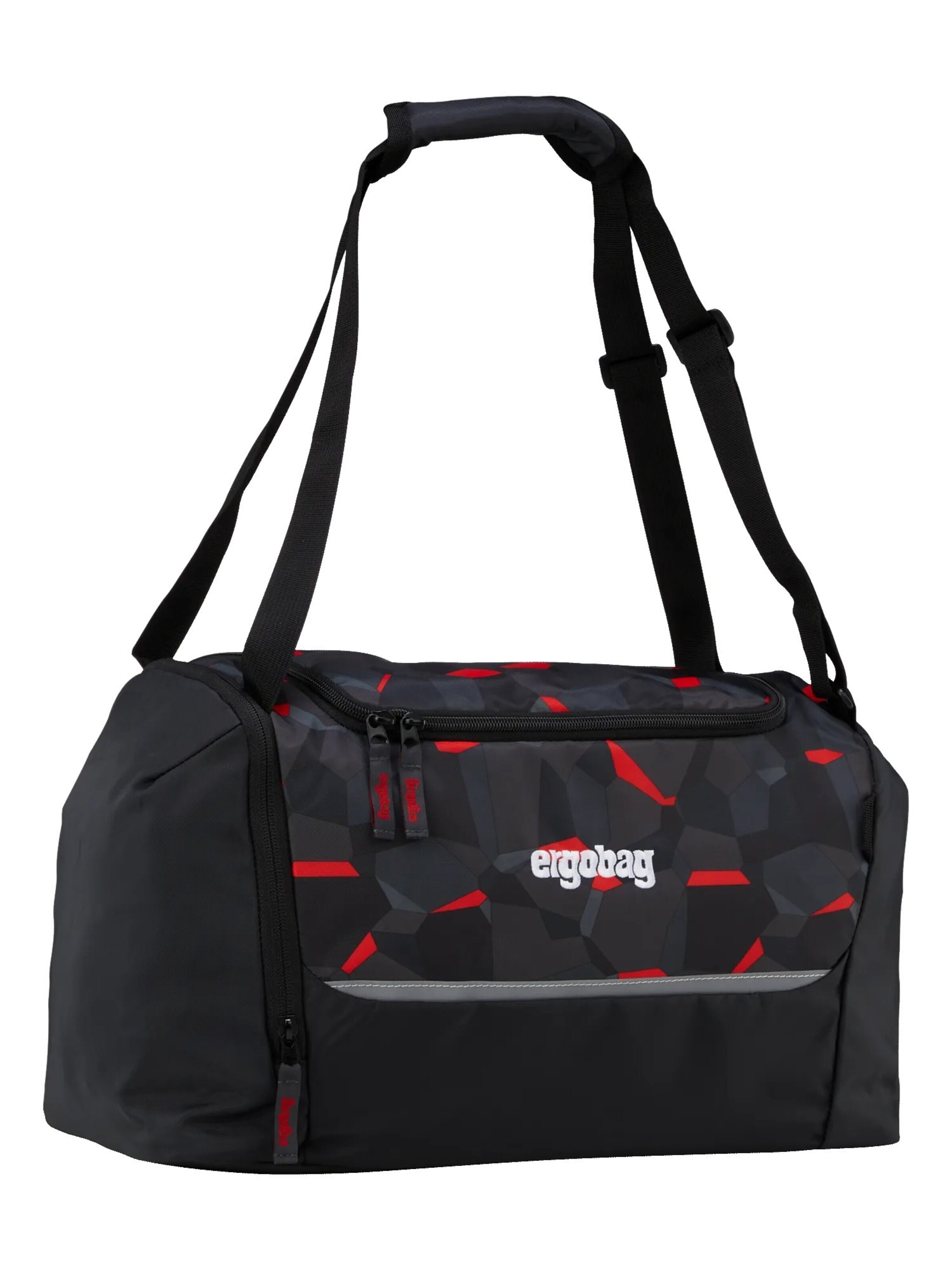 ergobag Sportturnbeutel 'Sporttasche Sporttasche'‌‌‌‌‌‌‌‌‌‌ in Grau: Vorderseite