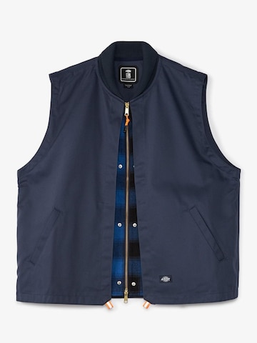DICKIES Weste‌‌‌‌ in Blau: Vorderseite
