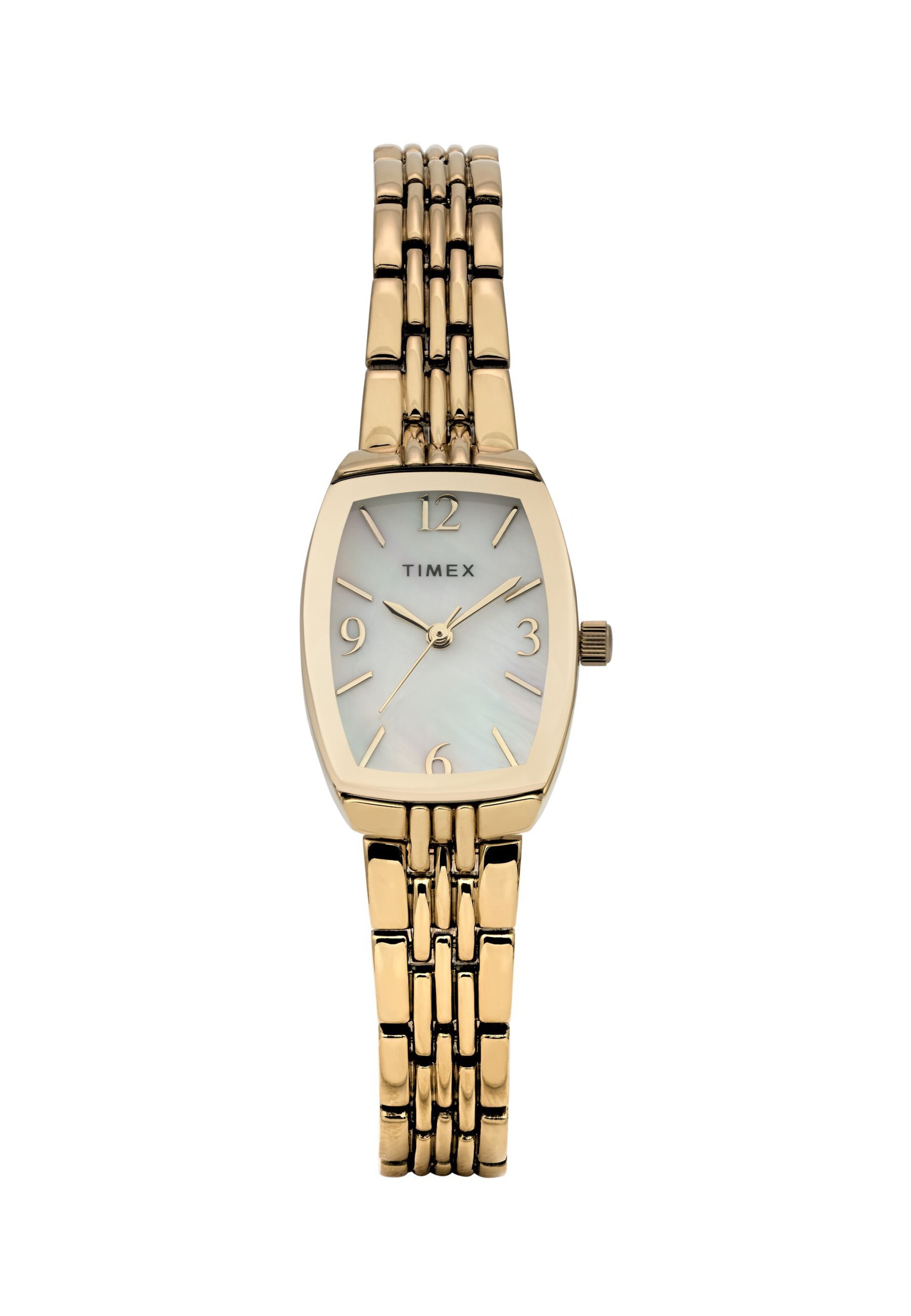 TIMEX Uhr  ' Charlotte ' in Gold: Vorderseite