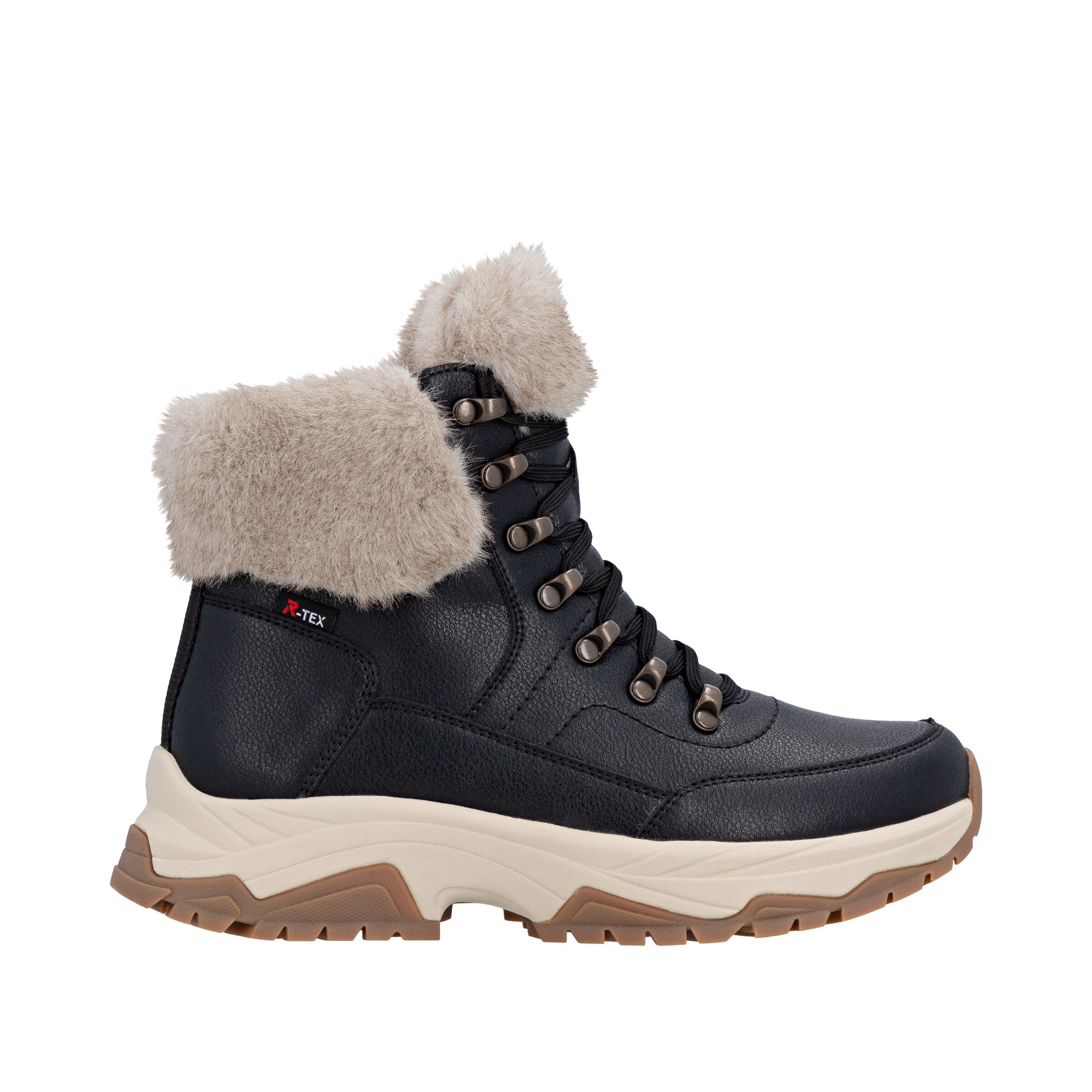 Bottes à lacets 'W3971' Rieker en noir