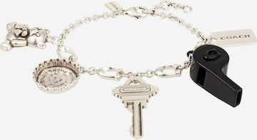 COACH - Pulsera en plata: frente