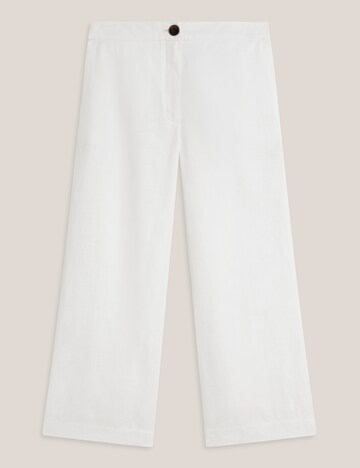 Hobbs London Wide Leg Hose in Weiß: Vorderseite