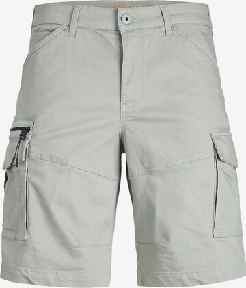 JACK & JONES Cargo Pants 'Dex' in Grey: front