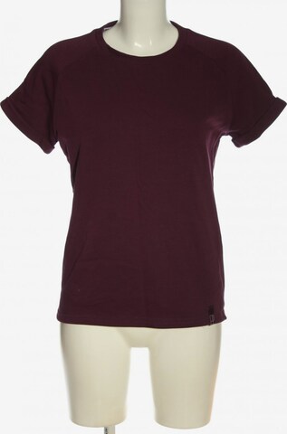 BumBum Kurzarm-Bluse in S in Brown: front