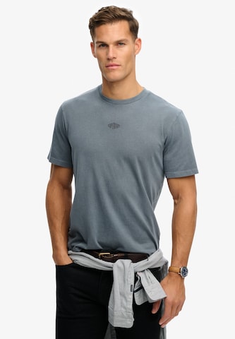 Superdry & Co Shirt in Blauw: voorkant