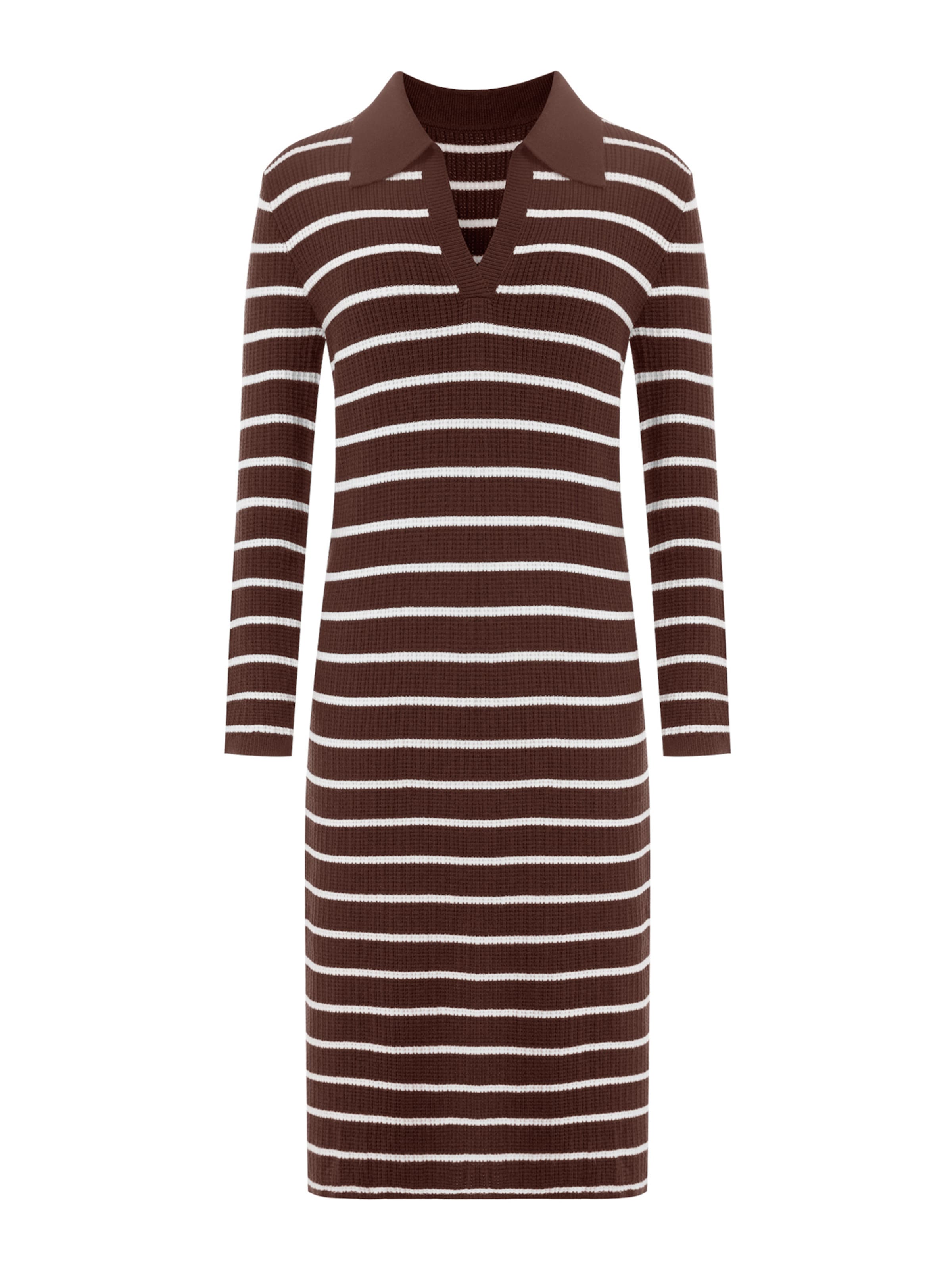 Abito in maglia di Imily Bela in marrone: frontale