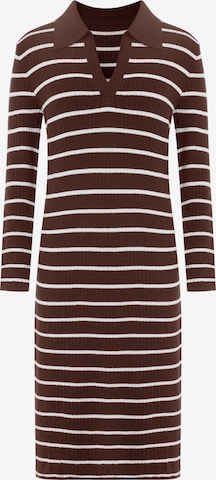 Imily BelaPletena haljina - smeđa boja: prednji dio