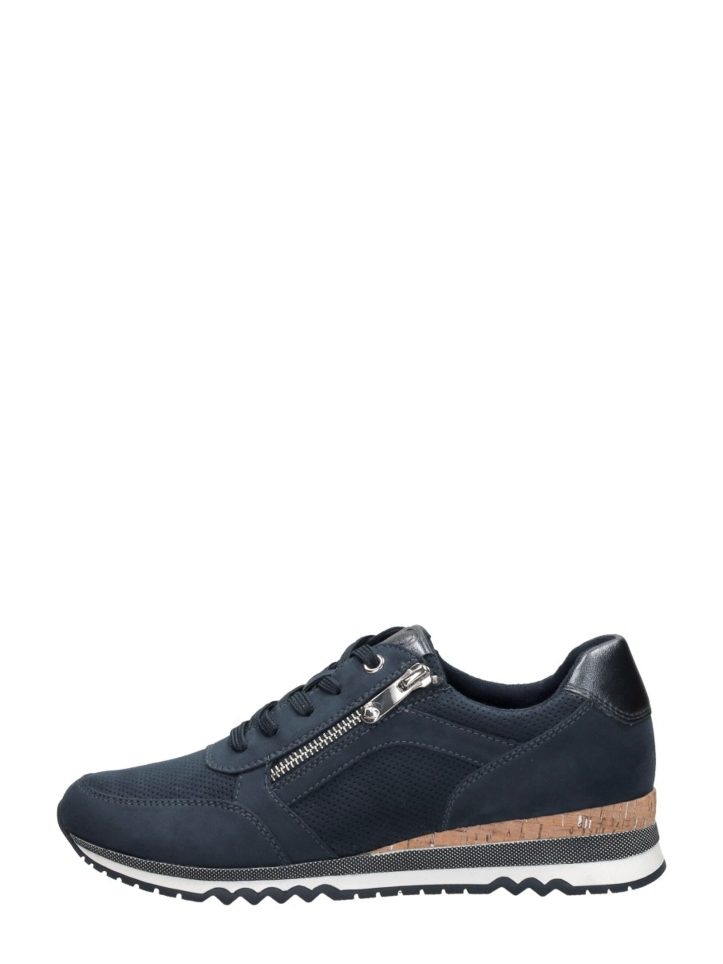 MARCO TOZZI Platform trainers 'Sneakers Laag' in Blue: front