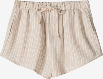 regular Pantaloni di Bershka in arancione: frontale