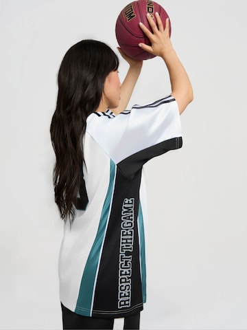 balta AND1 Laisvi marškinėliai 'Respect The Game'