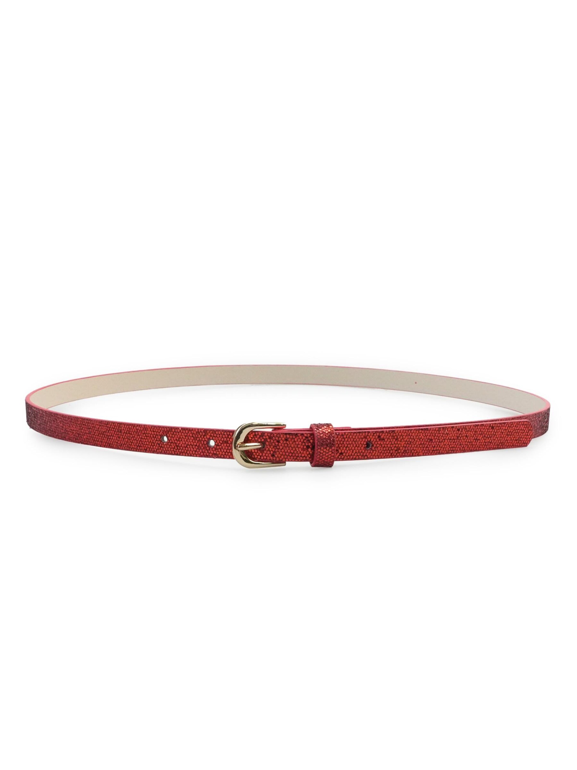 Ceinture 'Fayana' AVANT-GARDE PARIS en rouge