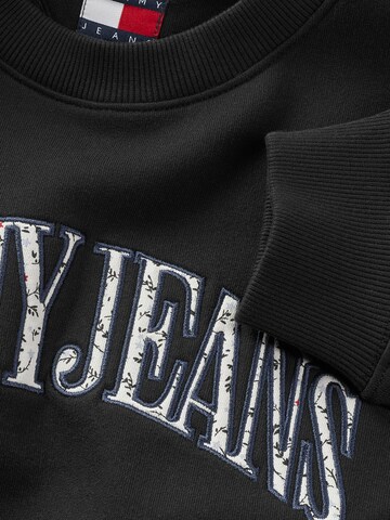 Tommy Jeans Sweatshirt in Schwarz