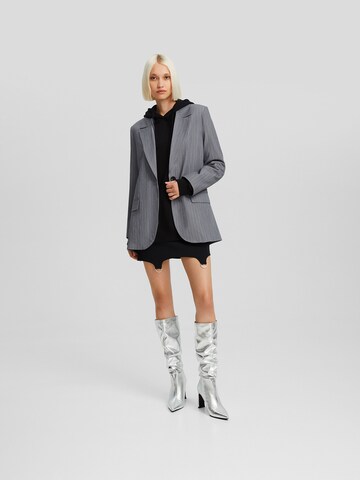 Bershka Blazer in Grey