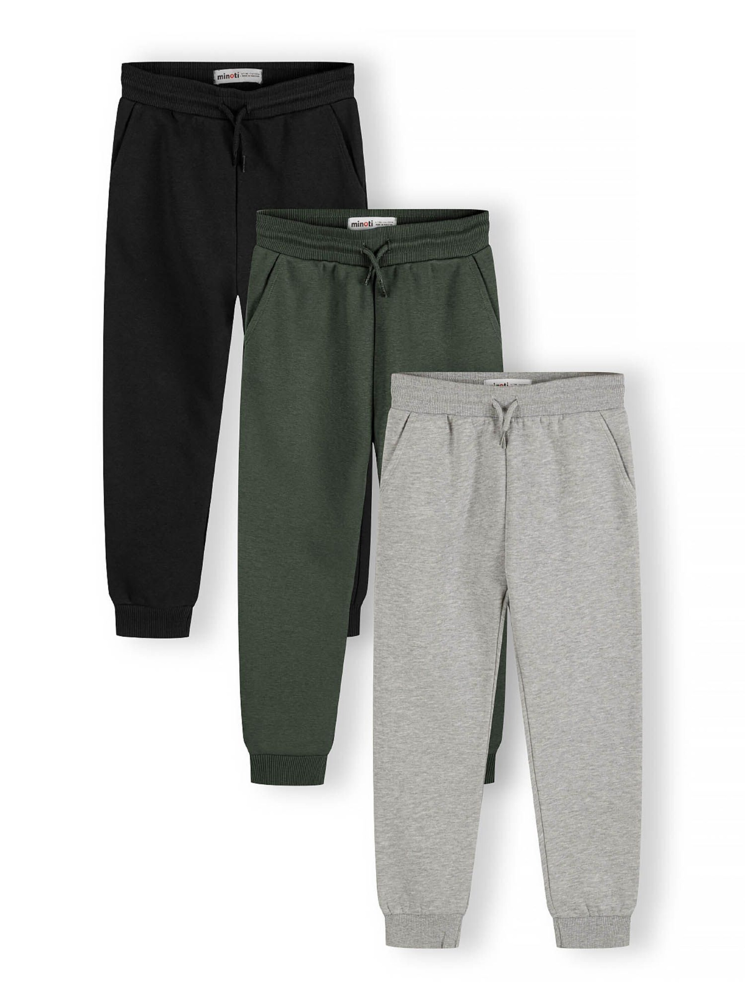 MINOTI Alt kitsenev Püksid, värv must: eest vaates