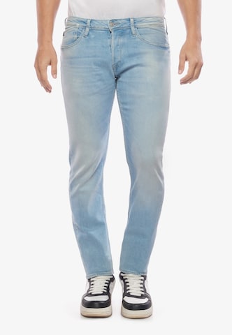 Le Temps Des Cerises Regular Jeans in Blue: front