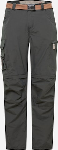 G.I.G.A. DX by killtec Outdoorové kalhoty 'Garrison' – šedá: přední strana
