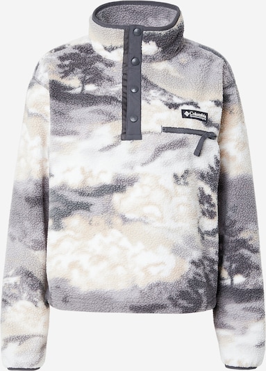 Sportinis megztinis 'Helvetia' iš COLUMBIA, spalva – smėlio / margai juoda / balta, Prekių apžvalga