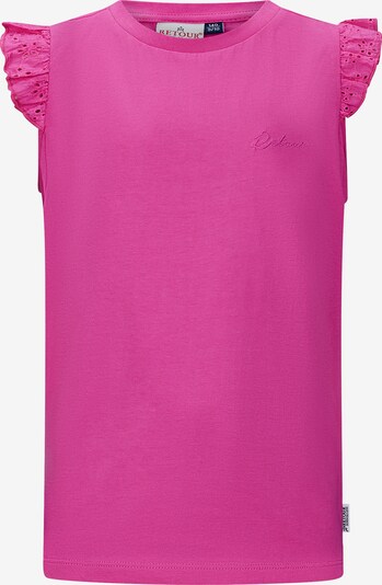 Retour Jeans T-Shirt 'Ilana' en rose clair / noir / blanc, Vue avec produit
