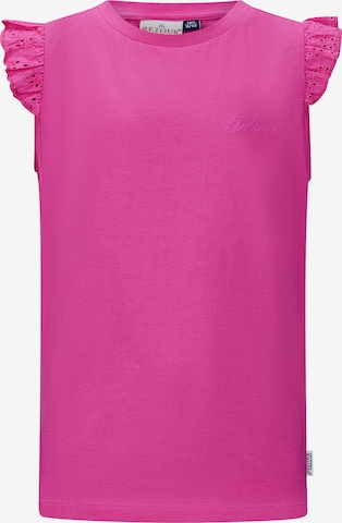 Retour Jeans Majica 'Ilana' | roza barva: sprednja stran